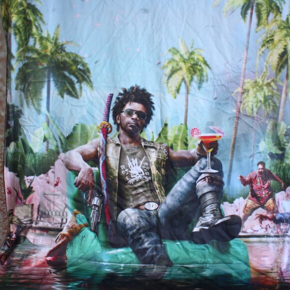 Dead Island 2 Welcome to Hell Game Stop 90" x 48" Fabric Poster Promotional Sign - Picture 5 of 9